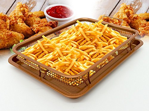 Cripsy Tray - Ταψί για Τηγάνισμα Χωρίς Λάδι στο Φούρνο ή στη Ψησταριά 