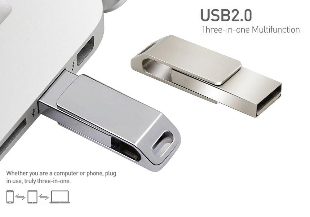 Mini USB OTG iSmart 32GB 2.0 OTG Flash Drive για όλα τα Smartphones & iPhone, iPad