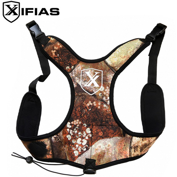 Xifias Spearguns® Γιλέκο Βαρών Πλάτης για Καταδύσεις NEOPREN Παραλλαγής Καφέ