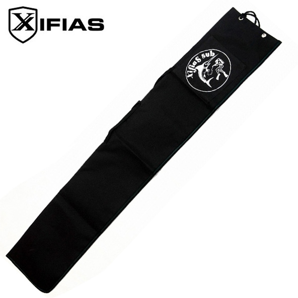 Xifias® Θήκη για Ψαροντούφεκο με Κορδόνι 150cm Μαύρη