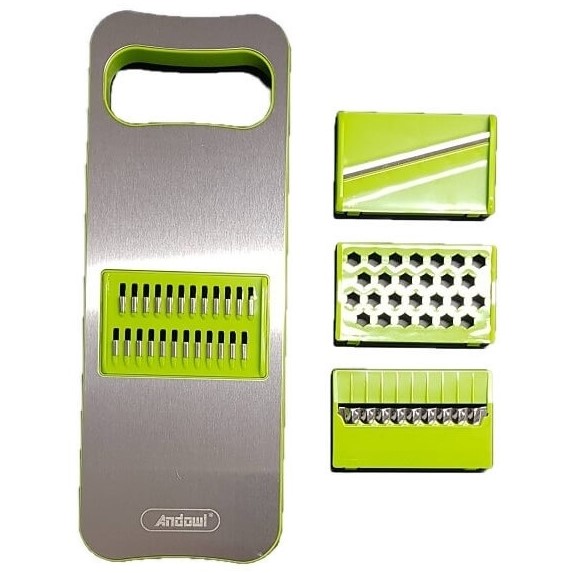 Andowl® Μαντολίνο - Τρίφτης Λαχανικών 4 σε 1 Veggie Chopper Q-KC13