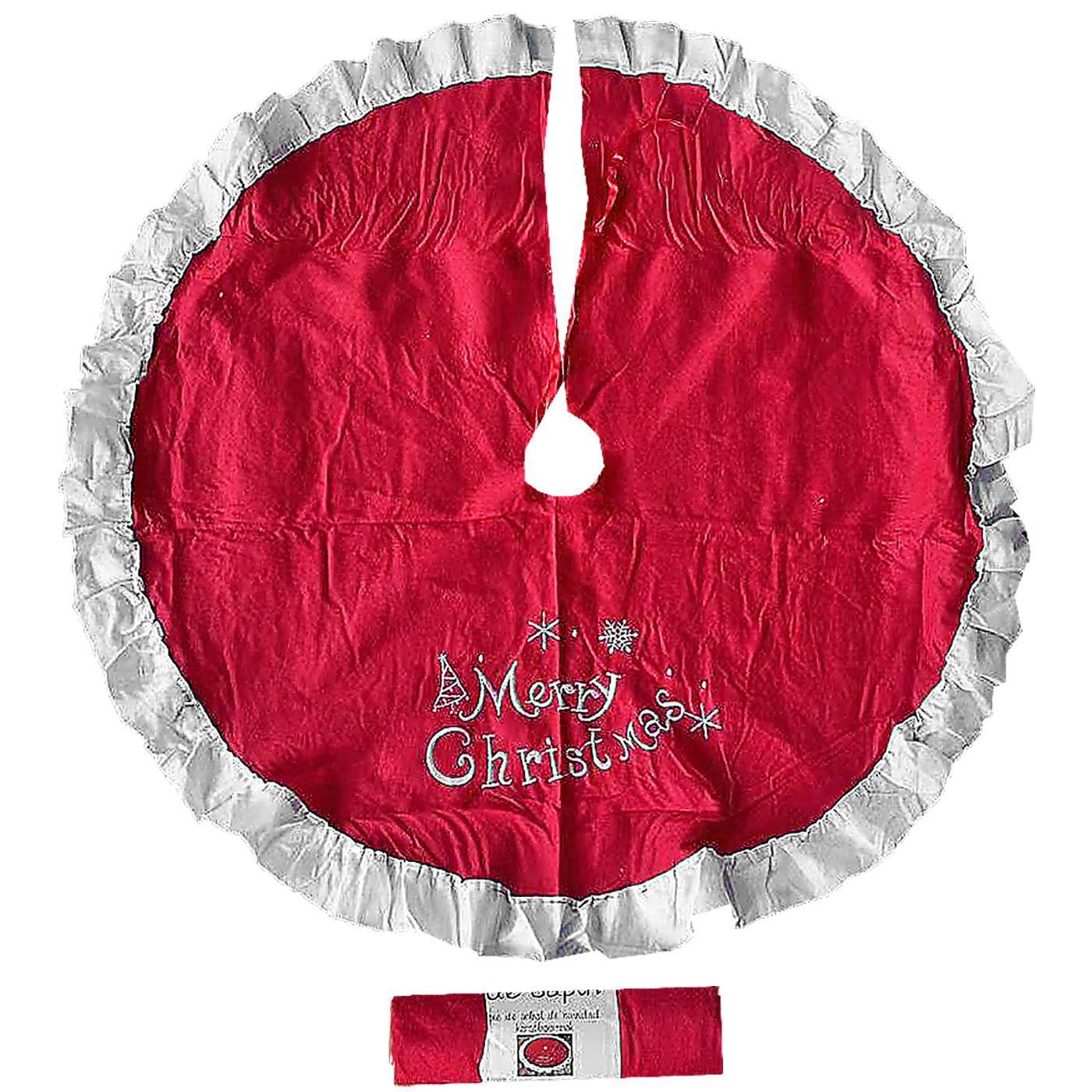 Ποδιά Χριστουγεννιάτικου Δέντρου Merry Christmas Φ100cm