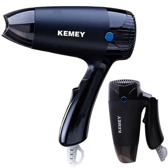 Kemei® Αναδιπλούμενο Σεσουάρ - Πιστολάκι Μαλλιών 1600W