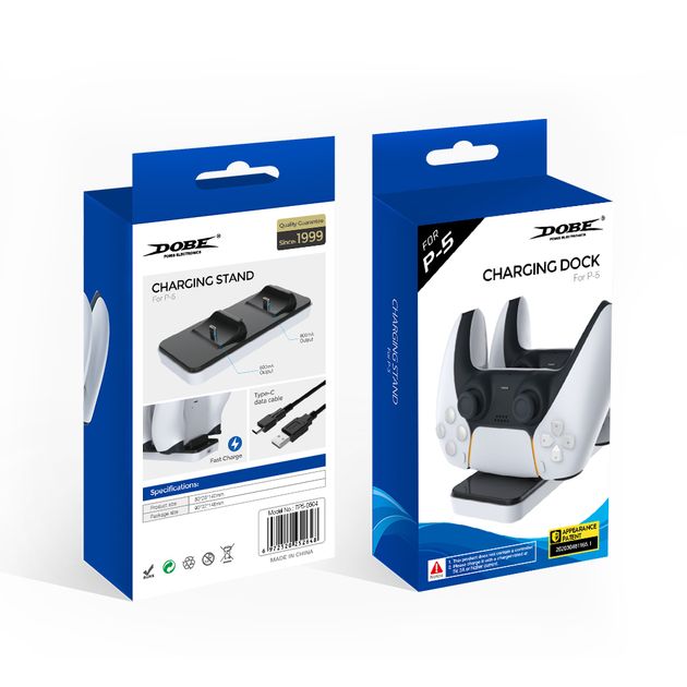Διπλή Βάση Φόρτισης Χειριστηρίων για PlayStation 5 Charging Dock της DOBE