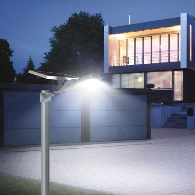 Ηλιακό Αδιάβροχο Φωτιστικό με 12 LED SMD Εξωτερικού Χώρου με Αισθητήρα Φωτός