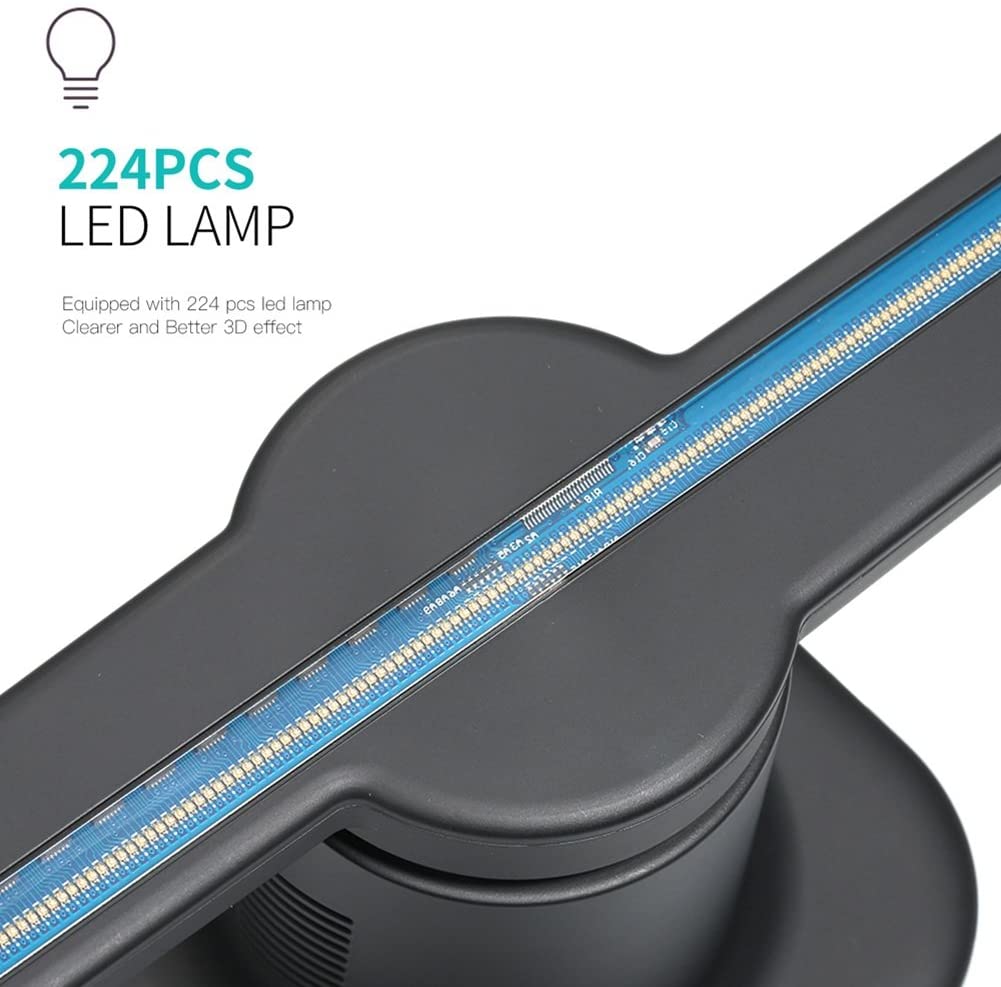 3D Ολογραφική Οθόνη LED για Προβολή Φωτογραφιών & Βίντεο - Holographic Advertising Machine