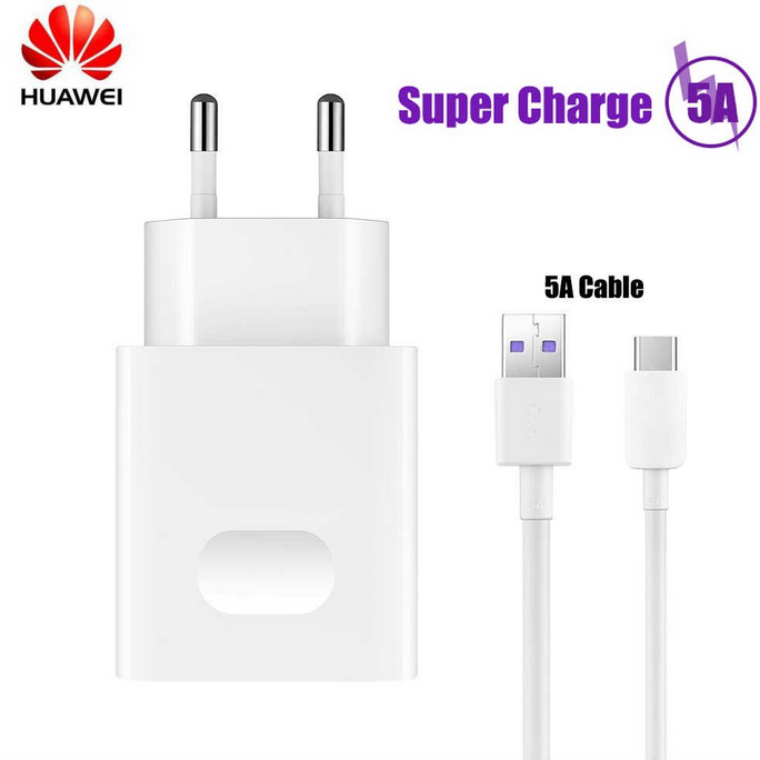 Φορτιστής HUAWEI 1Μ Τύπου C - Super Charge 5A USB Type-A to Type-C 