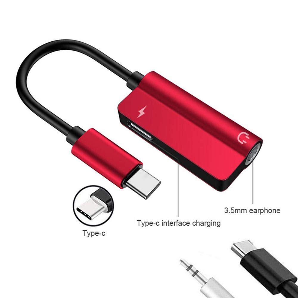 Αντάπτορας Type C σε Jack 3,5mm & Type-C 2 σε 1 - AUX Audio Adapter Cable