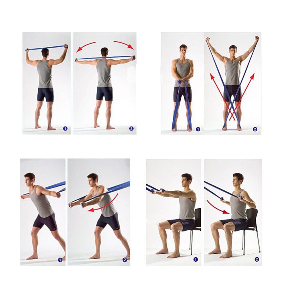 Σετ με Λάστιχα Γυμναστικής 3 σε 1 - Fitness Stretch Bands Set of 3
