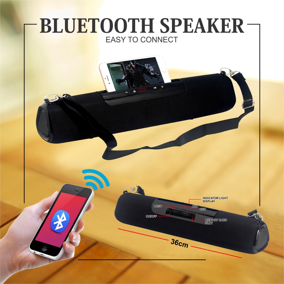 Φορητό Ασύρματο Ηχείο - Outdoor Portable Wireless Bluetooth Speaker