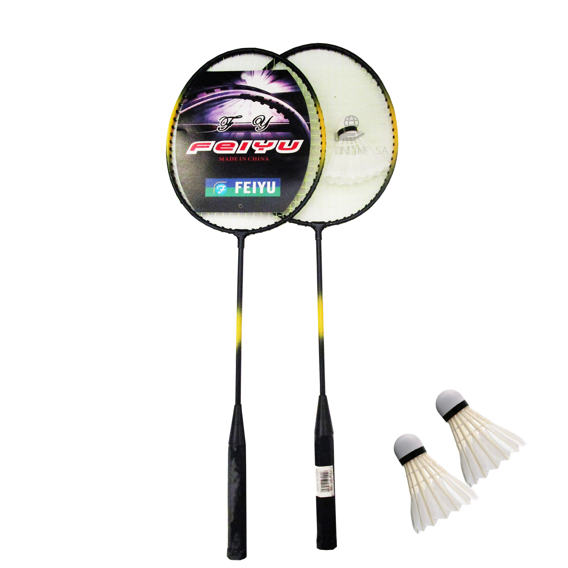 Σετ Badminton με 2 Ρακέτες και 2 Μπαλάκια σε Τσάντα - Θήκη - Badminton Game