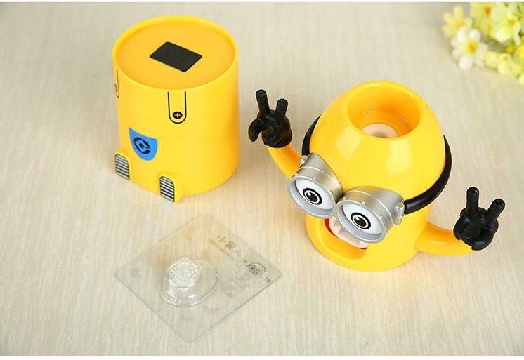 Παιδικό Σετ Dispenser και Θήκη για 2 Οδοντόβουρτσες Minions
