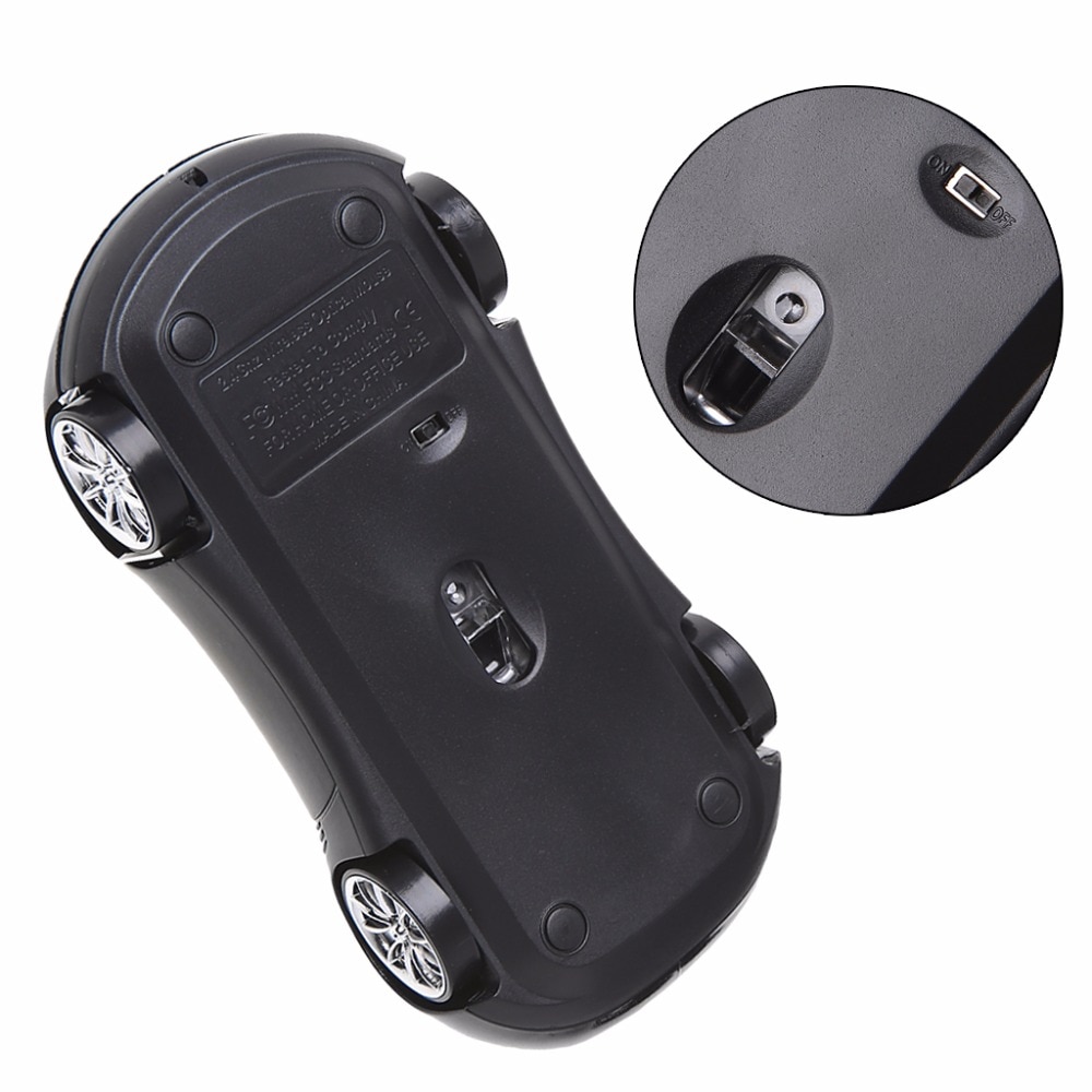 Ασύρματο USB Ποντίκι Αυτοκίνητο Porche 2.4GHZ με LED Φωτισμό
