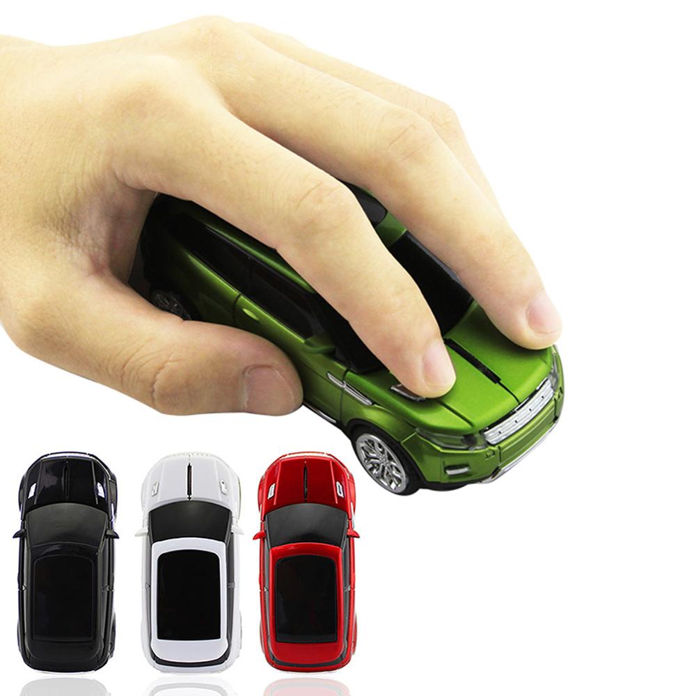 Ασύρματο USB Ποντίκι Αυτοκίνητο 2.4GHZ με LED Φωτισμό Range Rover
