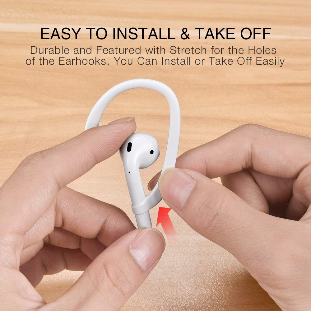 AirPods Hook - Γάντζοι Αυτιού για AirPods Black