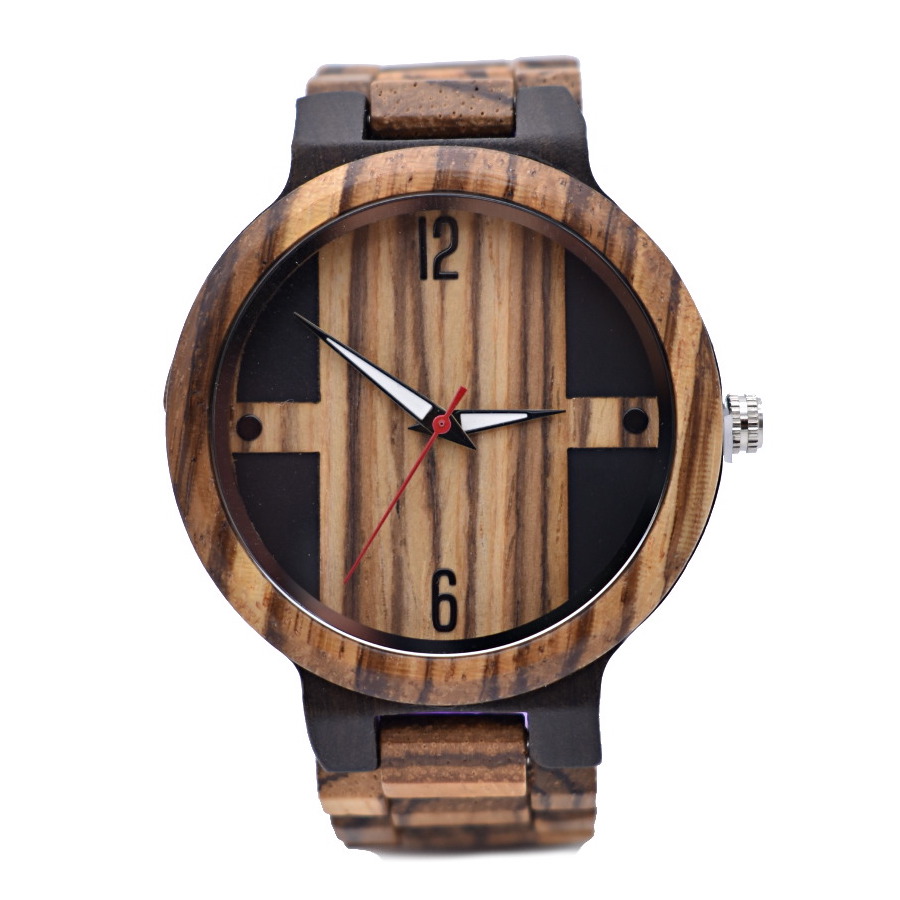 Ξύλινο Ψηφιακό Ανδρικό Ρολόι - Wooden Man Watch