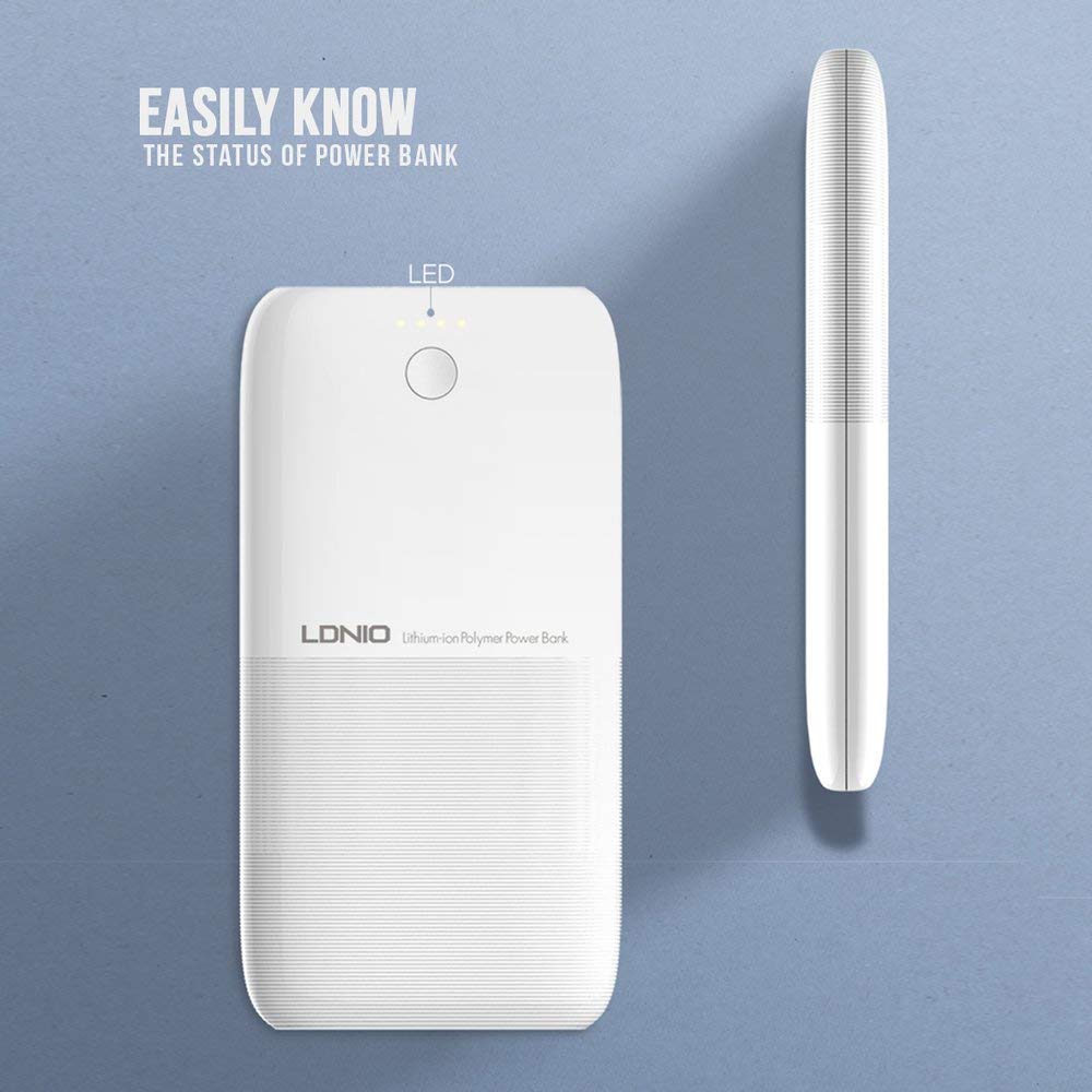 Power Bank Φορητό 10000 mAh Dual USB ADVIRE LDNIO PR1009