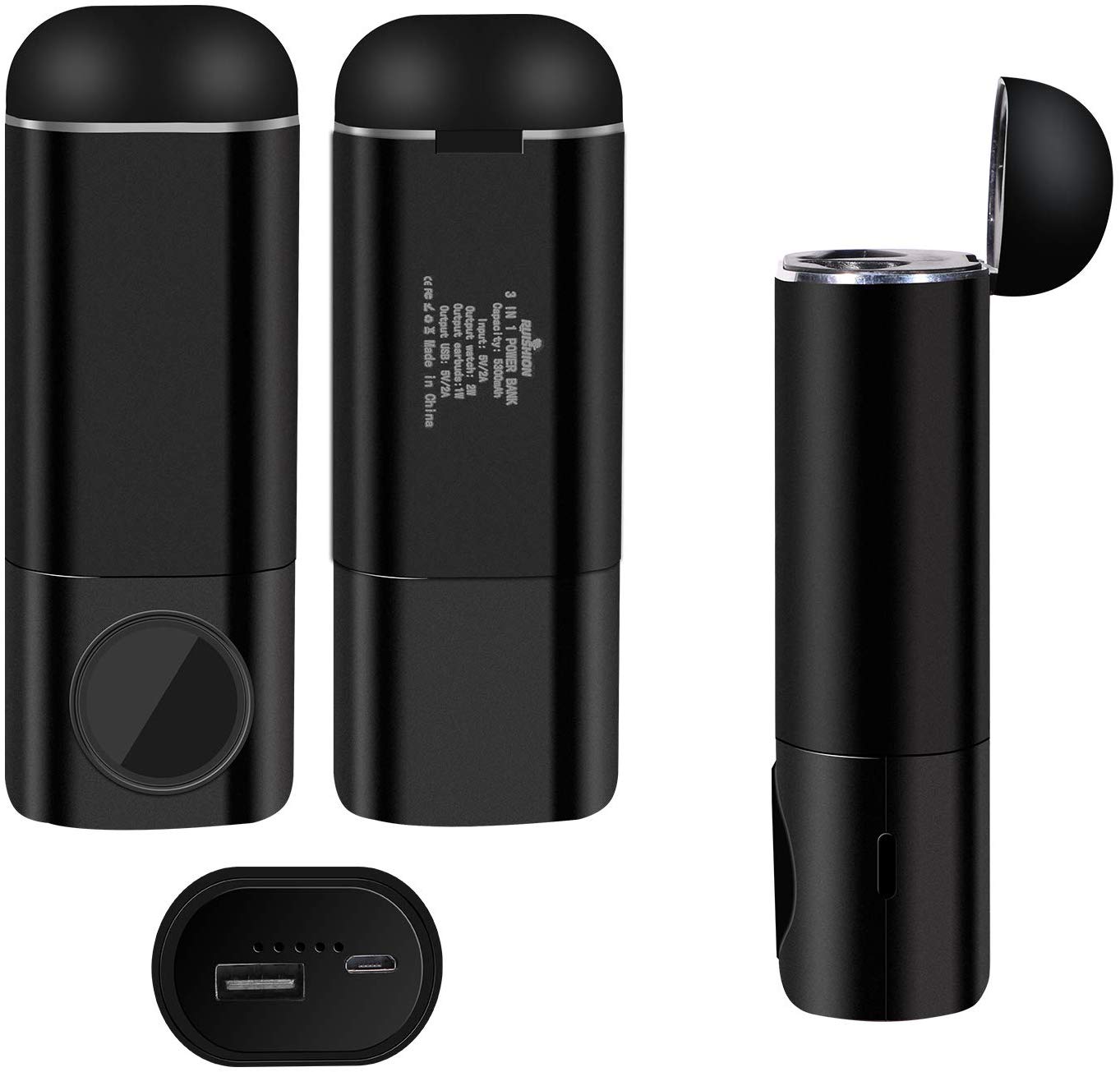 Φορητός Φορτιστής για iPhone, Airpods & AppleWatch 3 σε 1 - Wireless Power Bank