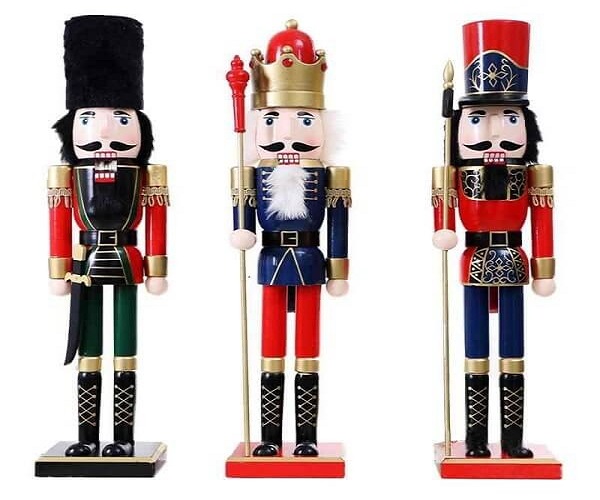 Ξύλινος Διακοσμητικός Καρυοθραύστης 60 εκ - Christmas Decoration