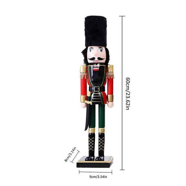 Ξύλινος Διακοσμητικός Καρυοθραύστης 60 εκ - Christmas Decoration