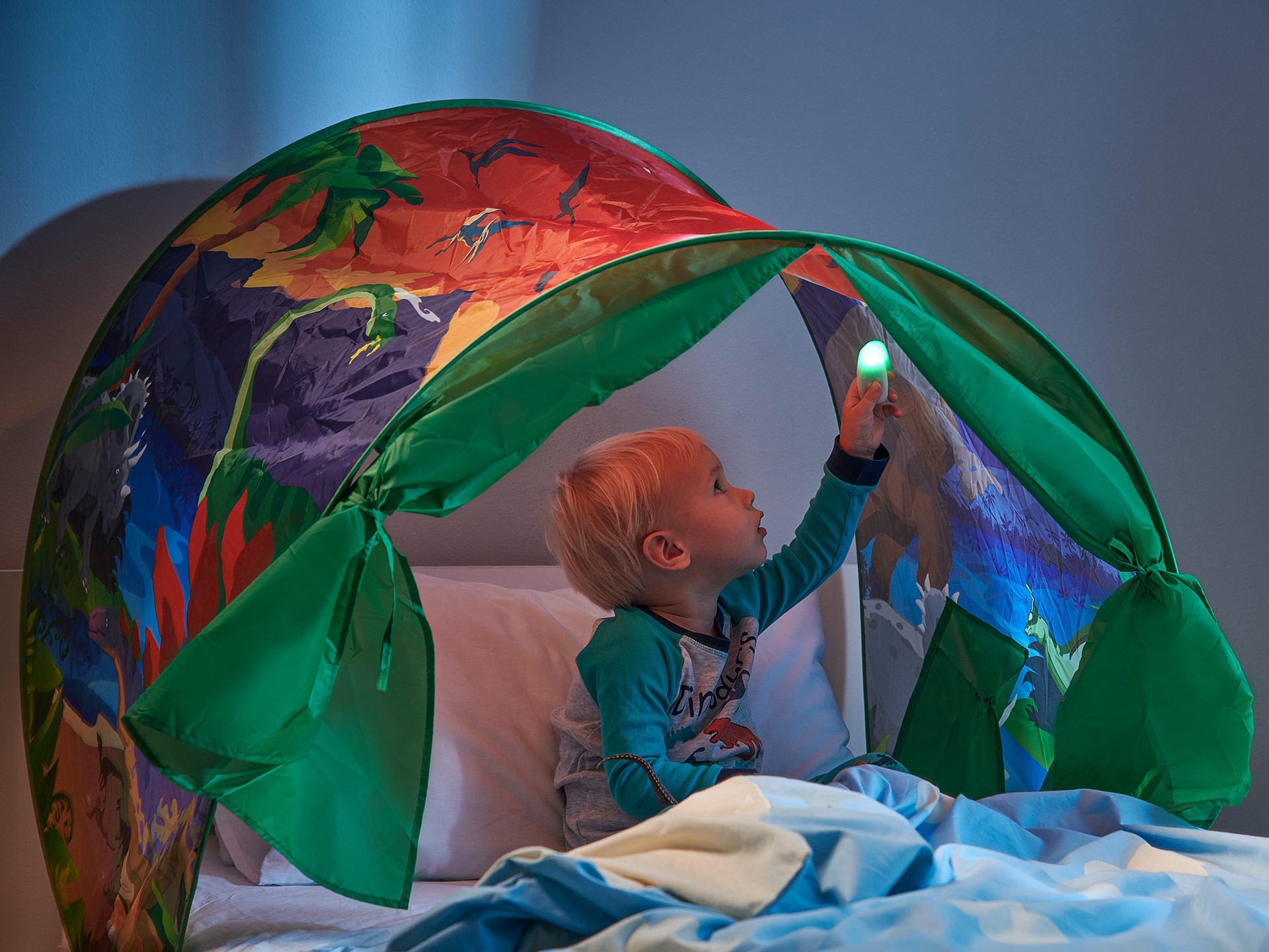 Παιδική Σκηνή Κρεβατιού με Δεινόσαυρους - Pop Up Dream Tents Dinosaur Island