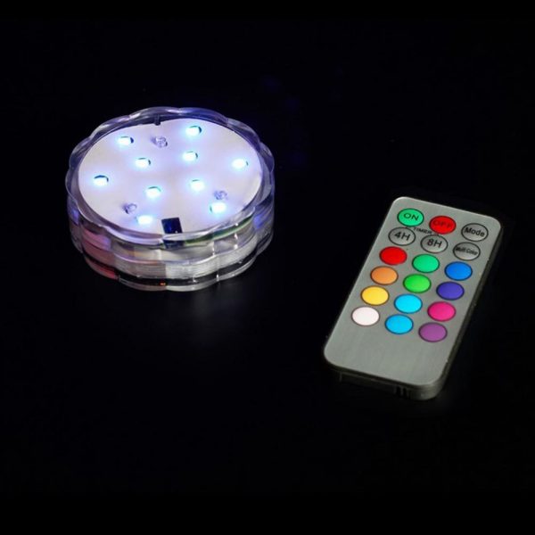 Βυθιζόμενο Ρεσώ Γίγας 10 LED RGB με 18 Λειτουργίες