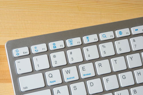 Κομψό Ασύρματο Bluetooth Πληκτρολόγιο για Smartphone, Tablet, PC Και Smart TV - Aluminium Keyboard