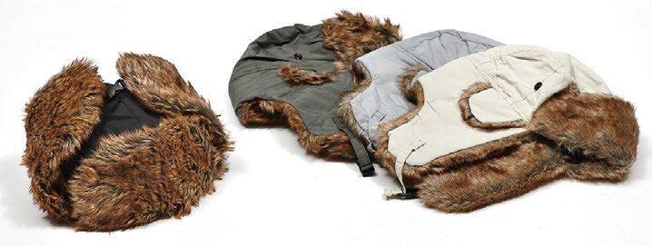 Αδιάβροχο Ζεστό Καπέλο - Σκούφος με Γούνα - Rabbit Fur Aviator Hat