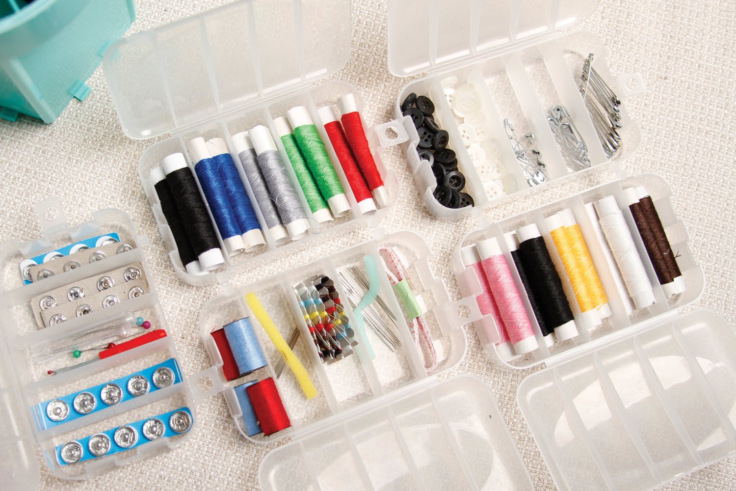 Σετ Ραπτικής με 210 τεμάχια - Deluxe Sewing Kit & Storage Caddy