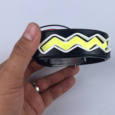 Εύκαμπτα Φώτα Ημέρας Αυτοκινήτου Slim Wave Shape LED Daytime Running Lights - Σετ 2 τεμαχίων