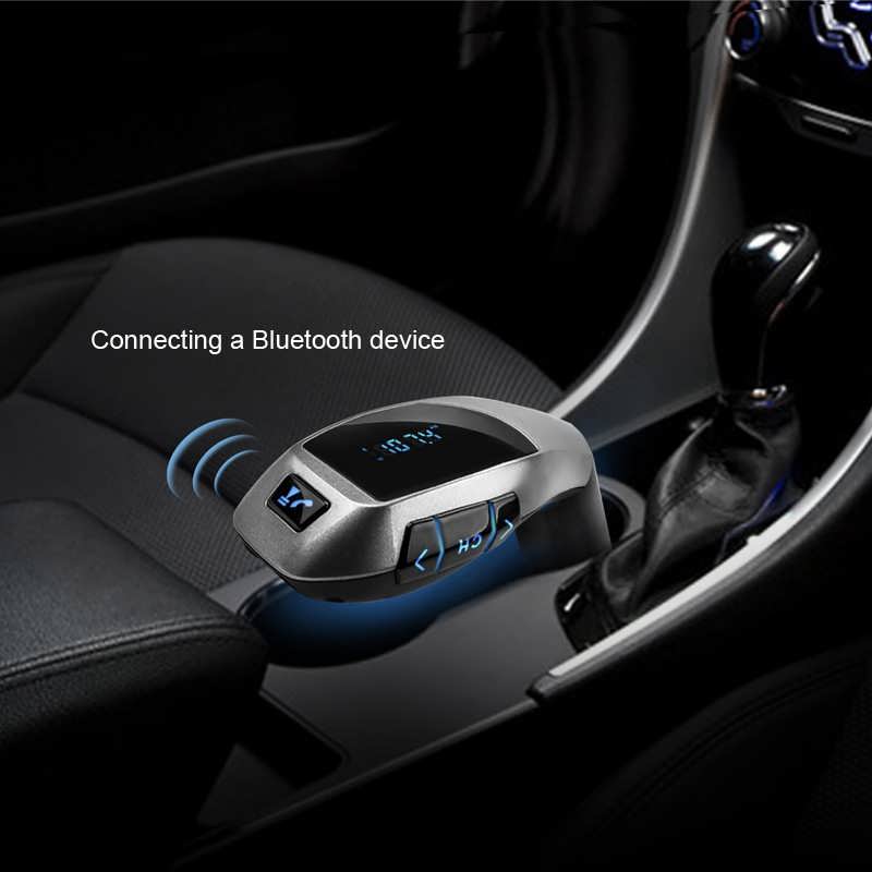 Car X6 Bluetooth v4.0 FM Transmitter Αυτοκινήτου USB/SD