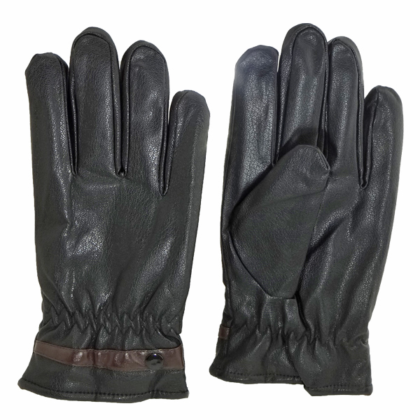 Γάντια Δερματίνης για το Κρύο Pu Leather 1 - Σετ 2 Τεμαχίων