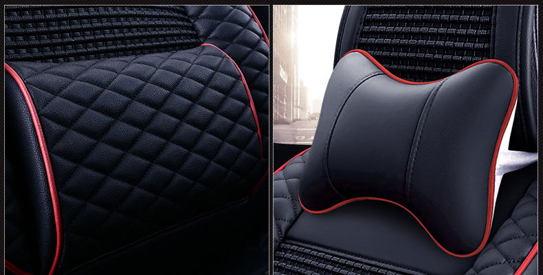 Πλήρες Σετ - Pu Leather Ανατομικά Καλύμματα Καθισμάτων Αυτοκινήτου 11 Τεμάχια CheAiRen DR-8010