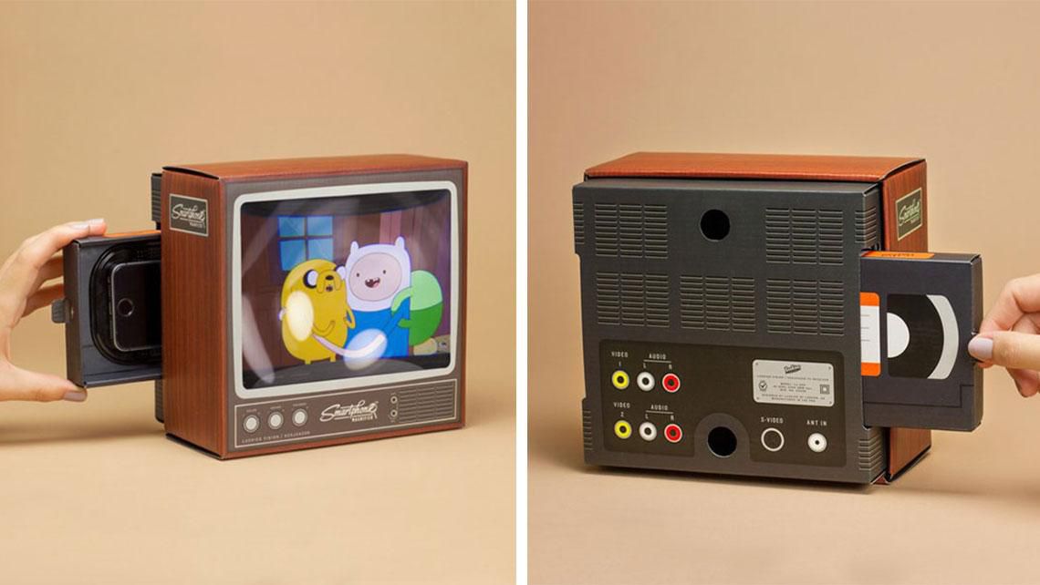 Retro Smartphone Magnifier Stand για να Μεγεθύνετε την Οθόνη του Κινητού σας