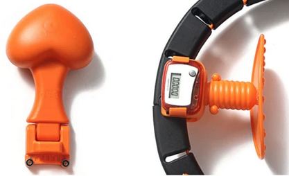 HULA HOOP Massager - Όργανο Εκγύμνασης, Μασάζ και Αδυνατίσματος- Το Στεφάνι Hula Hoop που δεν Πέφτει Ποτέ