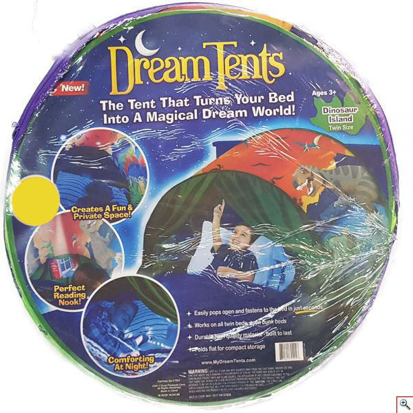Παιδική Σκηνή Κρεβατιού Pop Up Dream Tents Dinosaur Island