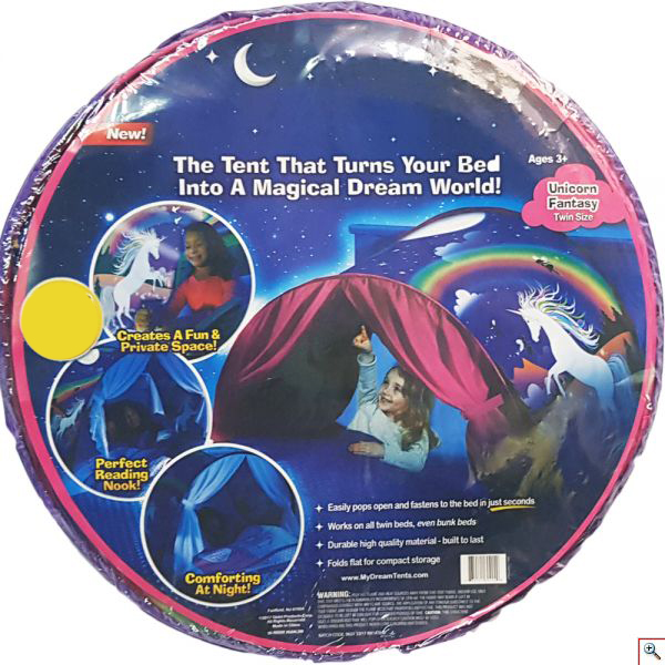 Παιδική Σκηνή Κρεβατιού Pop Up Dream Tents Unicorn Fantasy