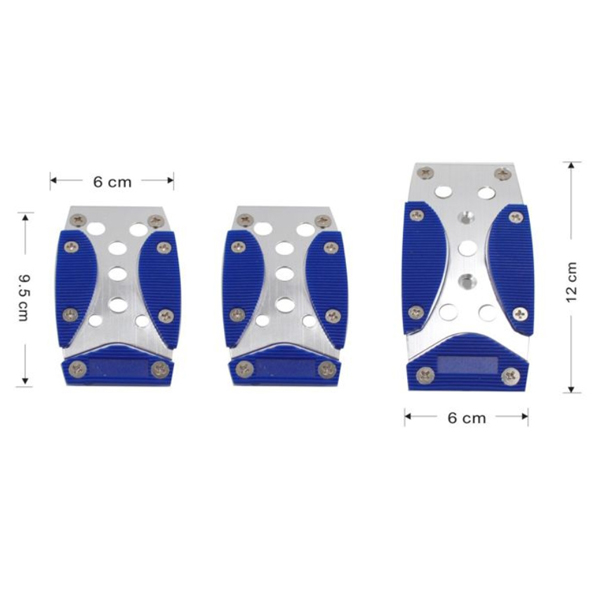 Αντιολισθητικά Πεντάλ Αυτοκινήτου - 3τμχ - Non Slip Car Pedal-TPSTER-21123