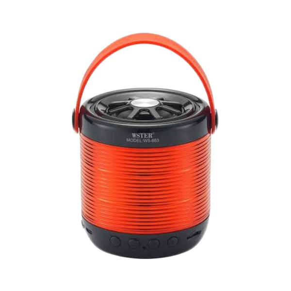 Ασύρματο Ηχείο Bluetooth Wster WS-883 Κόκκινο