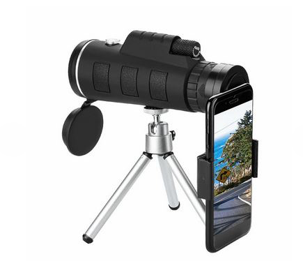 Compact Μονόκυαλο Near Focus 40x60 WeatherProof με Τρίποδο για Κινητό