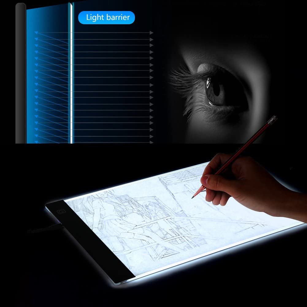 LED Πάνελ Φωτισμού για Σχεδίαση & Ζωγραφική - Tablet Ακρυλικό για Ξεπατικωτούρα