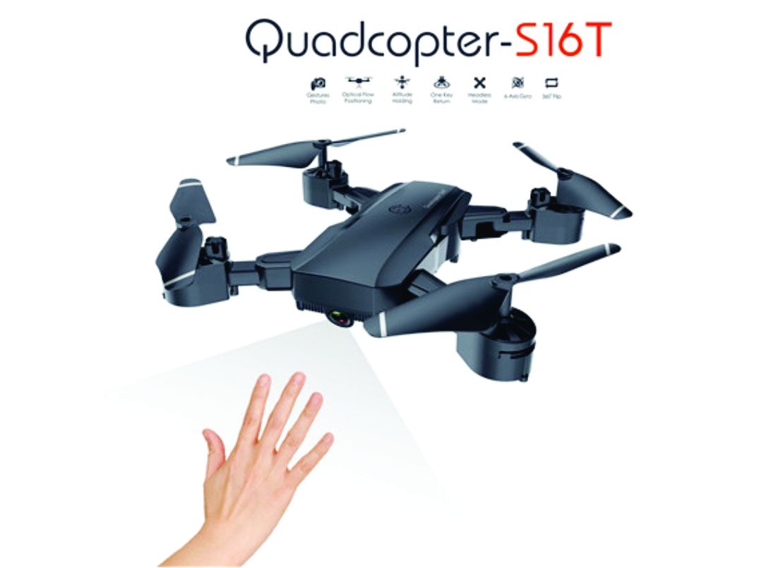 Τηλεκατευθυνόμενο Ελικόπτερο Quadcopter Drone QI ZHI S16T