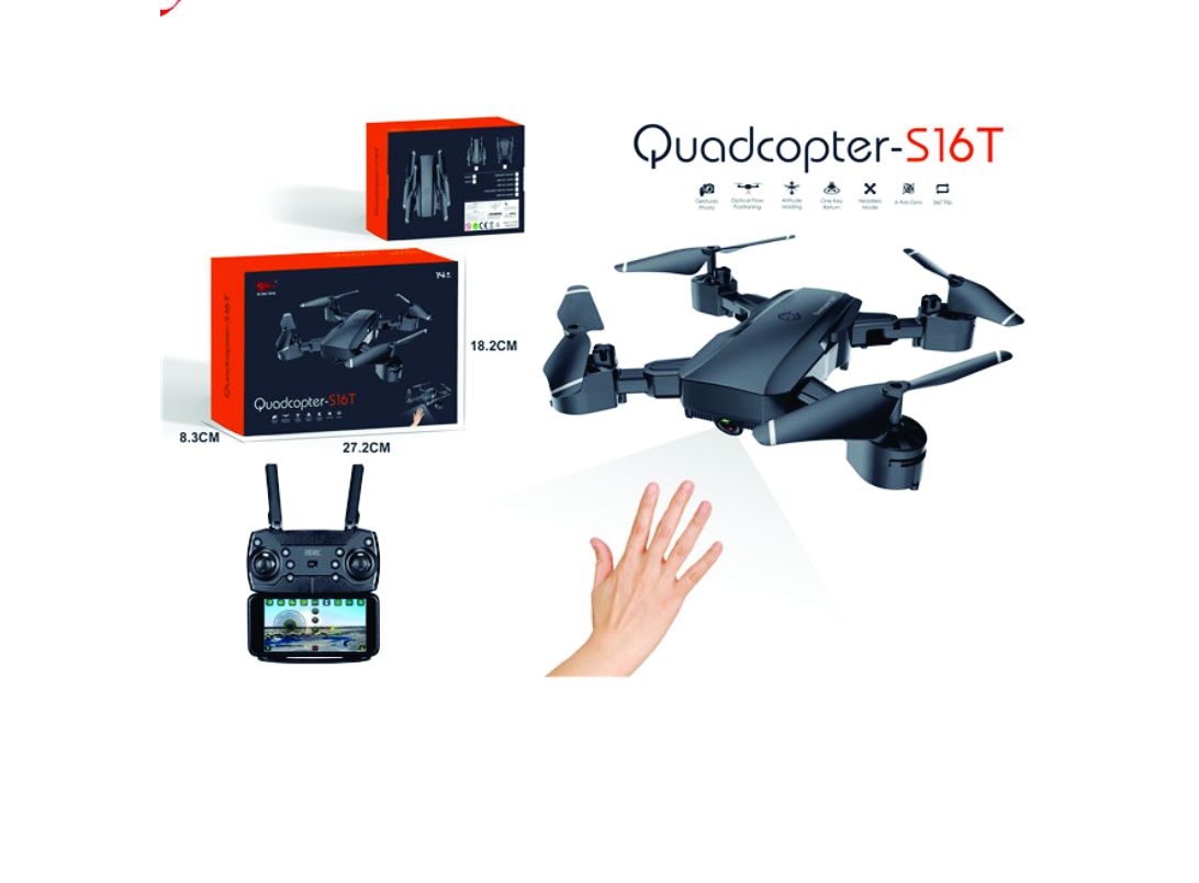 Τηλεκατευθυνόμενο Ελικόπτερο Quadcopter Drone QI ZHI S16T