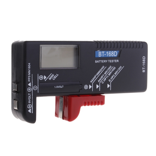 Battery Tester - Δοκιμαστής Μπαταριών Ακριβείας 1.5 V και 9 V με LCD Οθόνη