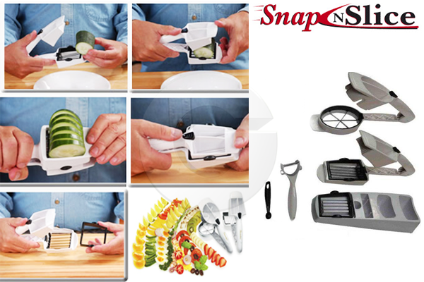 Πολυκόφτης Λαχανικών Snap Slice σετ 7 τεμαχίων