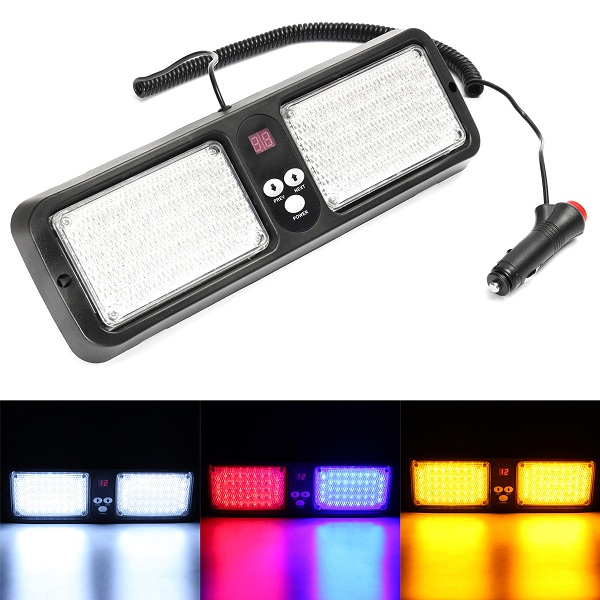 Φώτα LED Ασφαλείας Λευκό STROB EMERGENCY LIGHT 12V 5W 86 LED