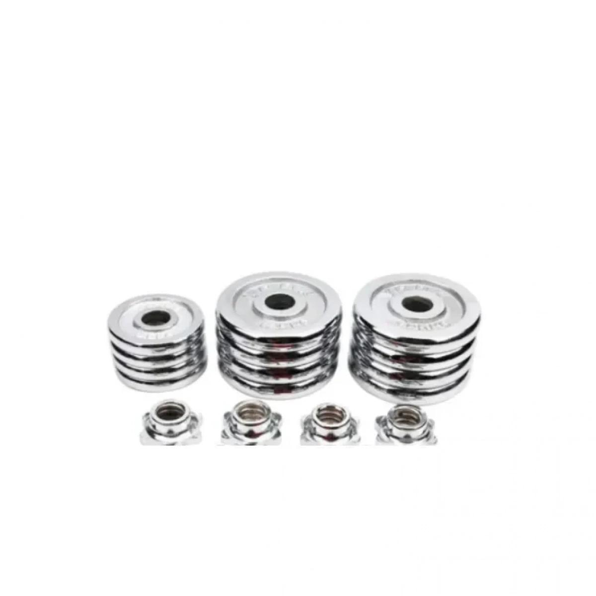 Σετ Aλτήρες & Μπάρα 50kg σε Βαλίτσα 152cm - Ρυθμιζόμενα Βάρη Dumbell Set GL-24221