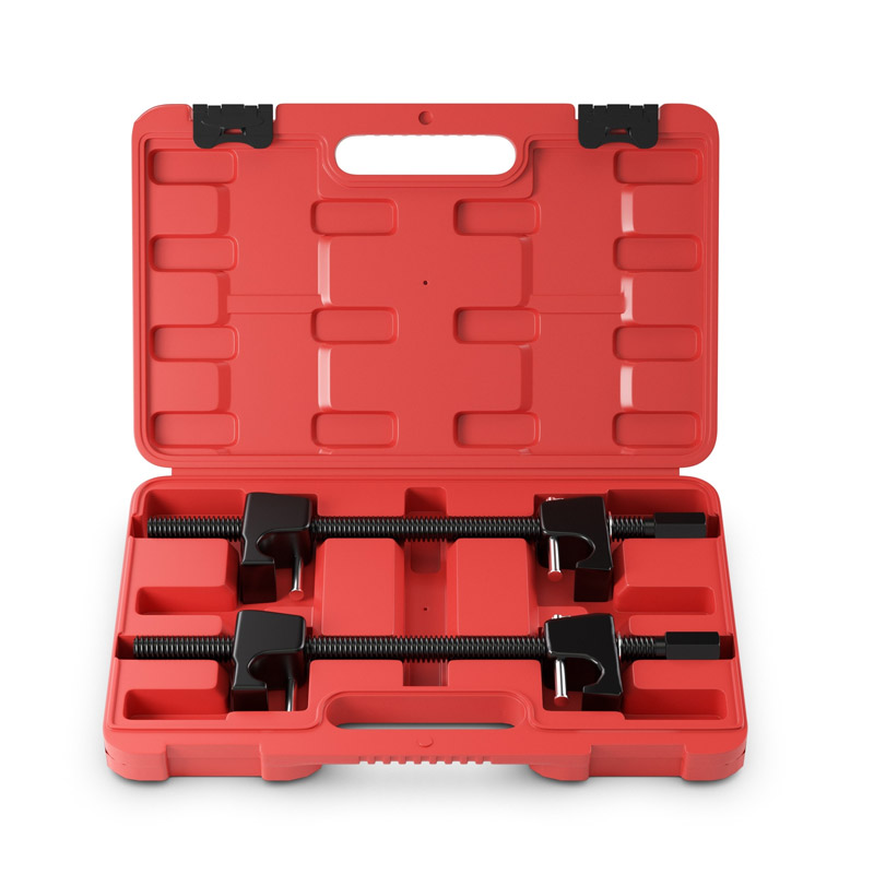 Σετ Εξωλκείς Συμπίεσης & Ανάρτησης Ελατηρίων Αμορτισέρ 260mm 2 τμχ σε Βαλιτσάκι Μεταφοράς