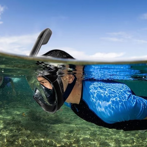Sub Full Face Snorkel - Ολοπρόσωπη Μάσκα Κατάδυσης με Αναπνευστήρα & Βάση για Action Camera Sub Full Face Snorkel - Ολοπρόσωπη Μάσκα Κατάδυσης με Αναπνευστήρα & Βάση για Action Camera