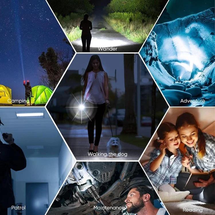 Επαναφορτιζόμενος Φακός USB LED 100lm Andowl Επαναφορτιζόμενος Φακός USB LED 100lm Andowl